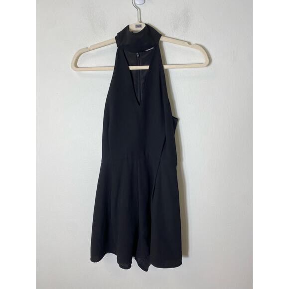 C/Meo Collective Black Dressy Halter Romper Sz XS - Picture 1 of 3